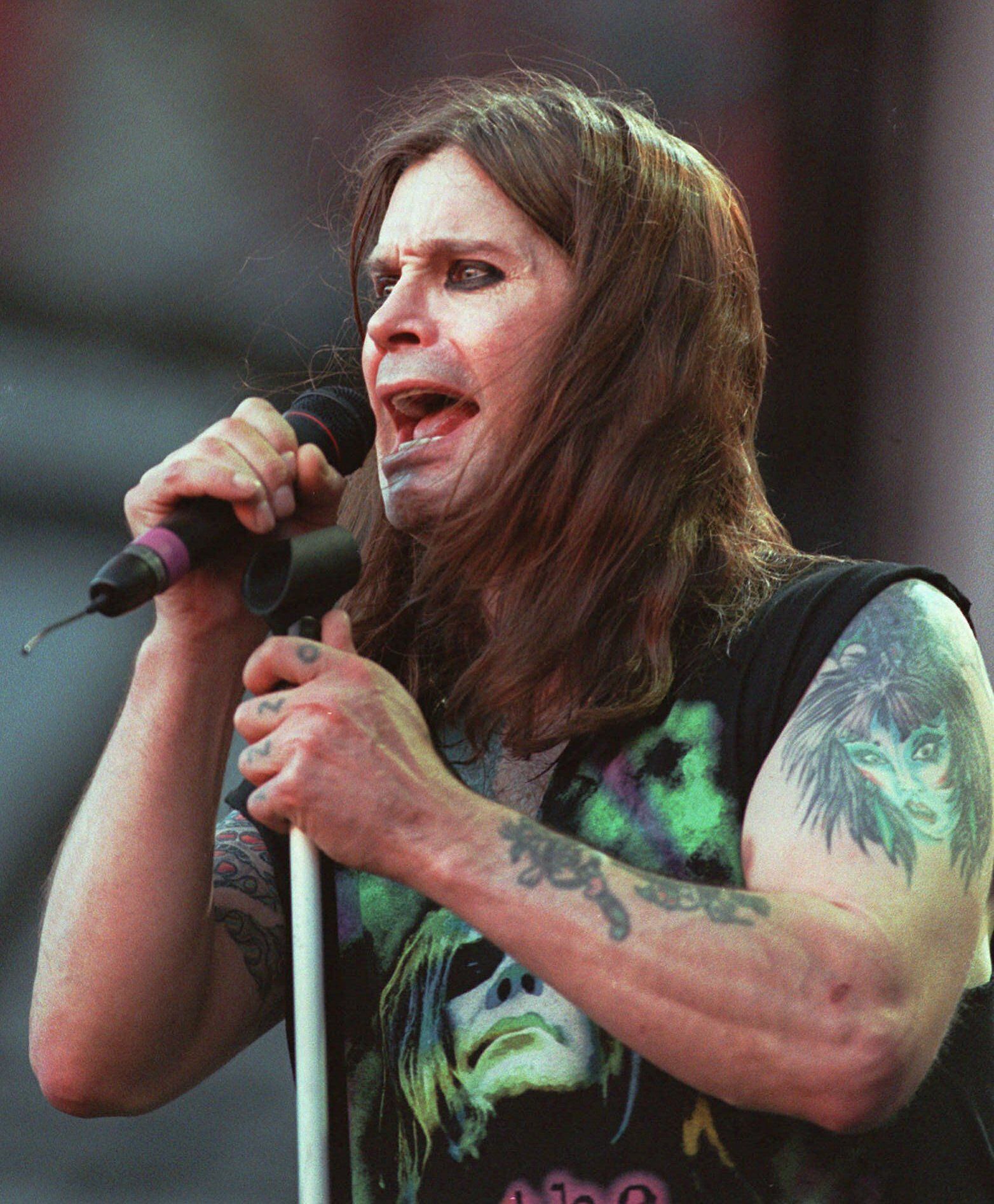 Ozzy Osbourne performing at LA Rams season opener - The Music Universe